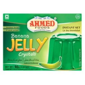 AHMED BANANA JELLY CRYSTALS 70G