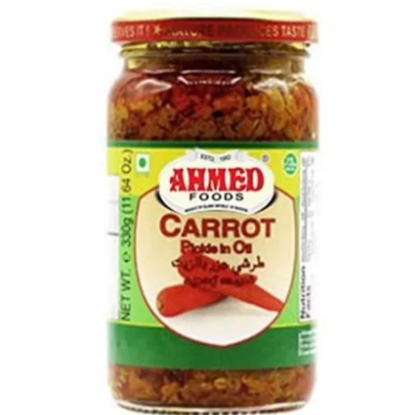 AHMED CARROT PICKLE IN OIL 330G AHMED CARROT PICKLE IN OIL 330G