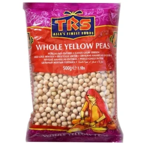Pois jaunes entiers pour cuisine indienne 0.5kg