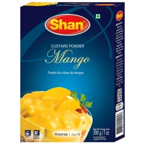 Custard poudre pour pâtissier arôme mangue 200g de Shan