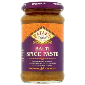 Pâte de curry indienne Balti épicé 250ml de Patak's