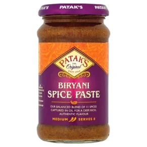 Pâte de curry indienne Biryani épicé 250ml de Patak's