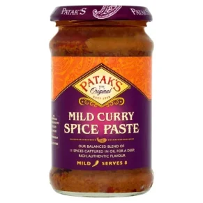 Pâte de curry indien doux 250ml de Patak's